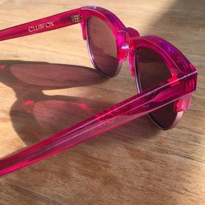 Wildfox clubfox pink sunglasses